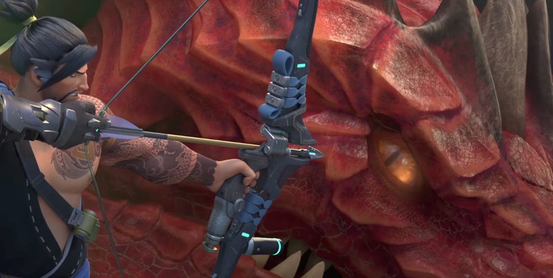 Alexstrasza’s dragon head should be the size of Hanzo’s entire body, but in Heroes of the Storm, her dragon form is about a third of this size.